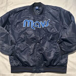 🔥Mavs NBA Bomber Jacket | Size S | Vintage Style, Clean Stitch, Game Day Ready🔥